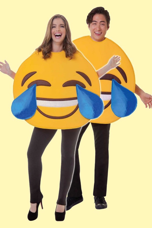 Halloween Kostüme im Partnerlook Emojis