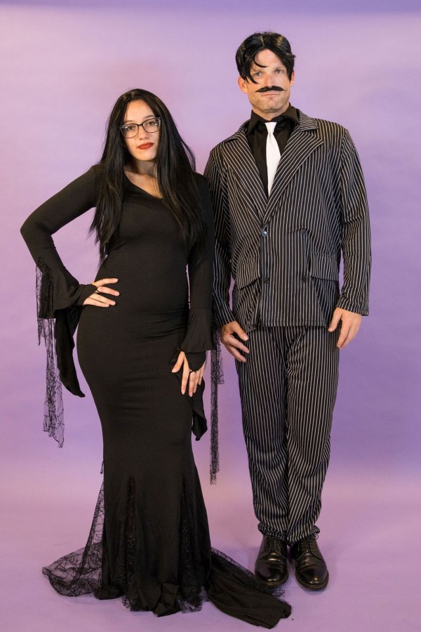 Halloween Kostüme im Partnerlook Gomez and Morticia Addams