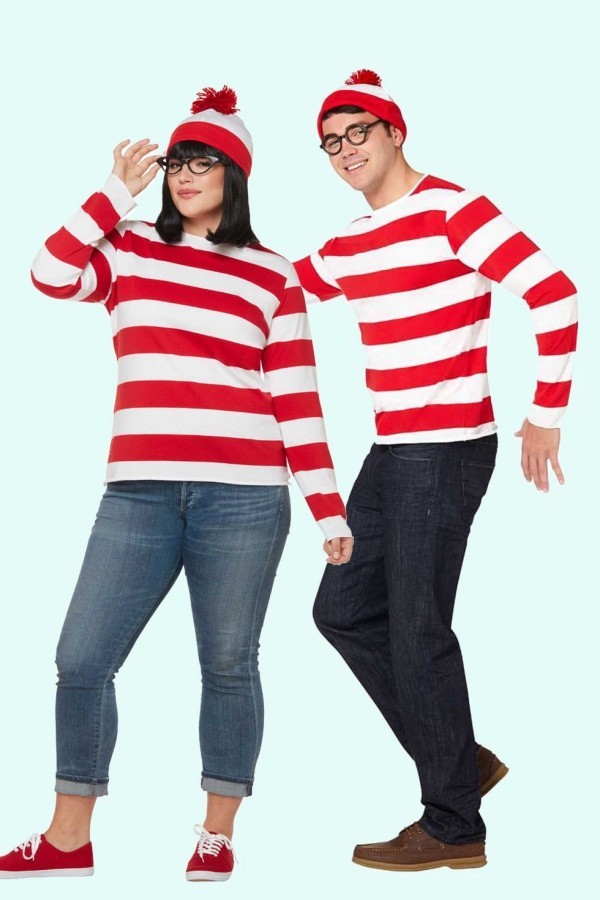 Halloween Kostüme im Partnerlook Waldo und Wenda