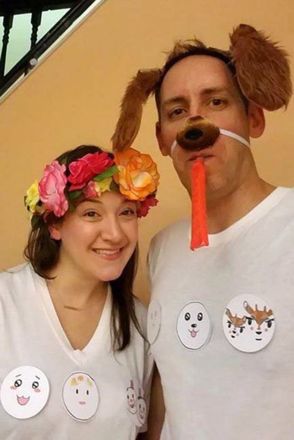 Snapchat Filters Halloween Kostüme im Partnerlook