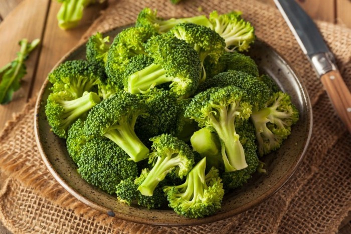 Gesunde Lebensmittel für langes Leben Brokkoli essen gut für den Gesundheitszustand