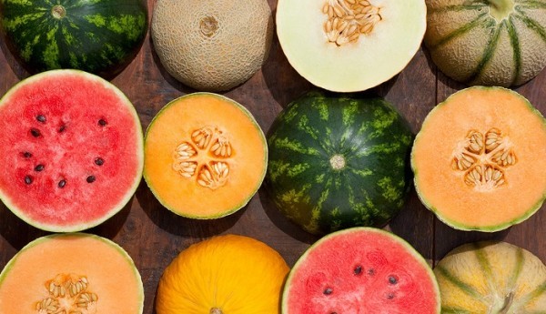 Lebensmittel nicht im Kühlschrank aufbewahren Melonen