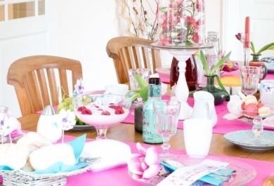 44 stilvolle und inspirierende Tischdekoration Ideen für den Frühling