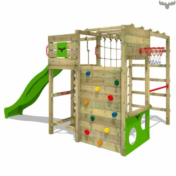 climbing frame with slide from fatmoose