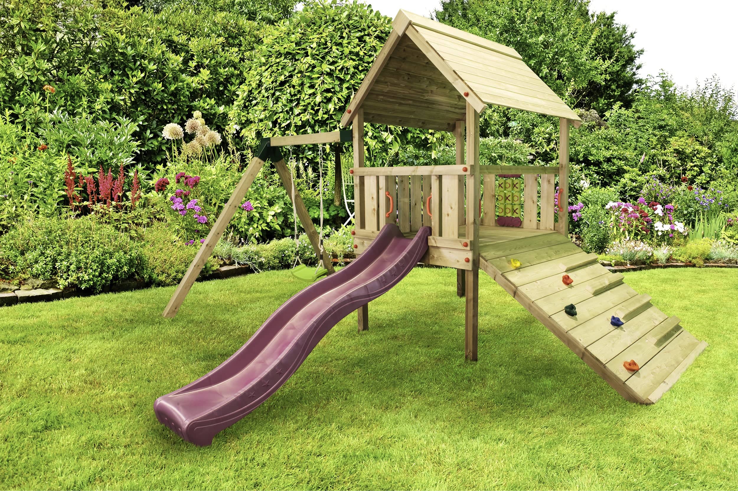 Klettergerüst im eigenen Garten und seine Vorteile für die