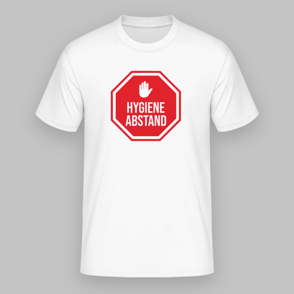 Design your own t-shirt in times of the coronavirus, take a stand, wash your hands, keep your distance