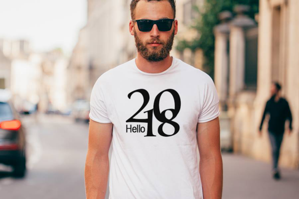 Design your own t-shirt white basic labels a striking statement piece