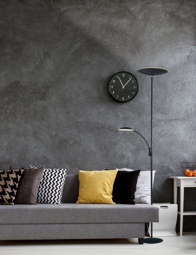 Stehlampe Deckenfluter perfekt für Wohnzimmer elegantes Design
