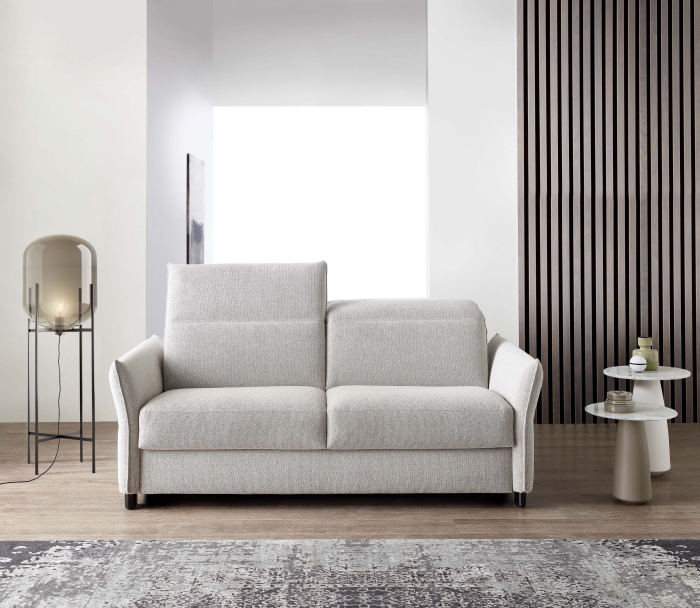 moderne polstermoebel hellgraues sofa 2 sitzer im skandinavischen design modernes interieur