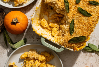 gesundes Essen mit Kürbissen zubereiten im Backofen 