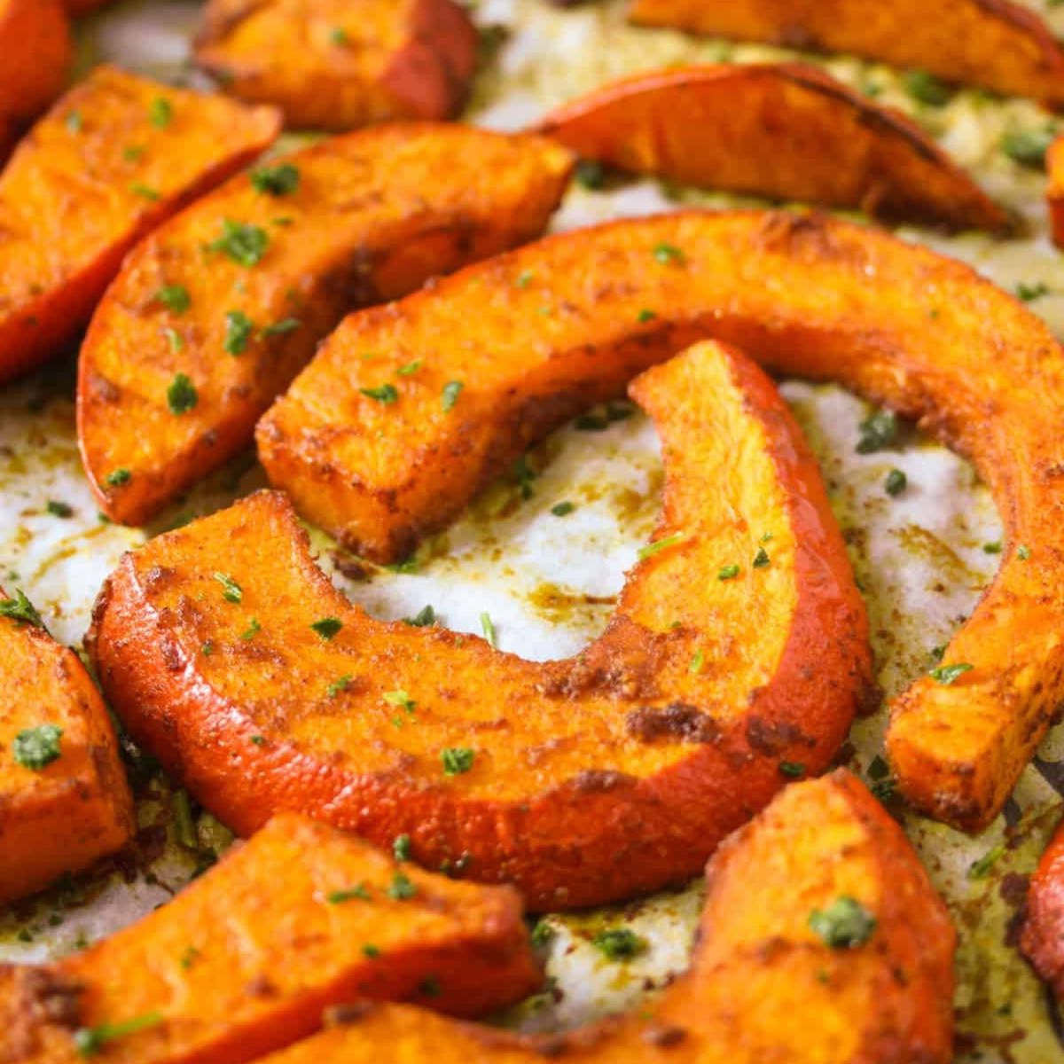 gebackener Kürbus schmeckt gut - leichte Kürbis Rezepte