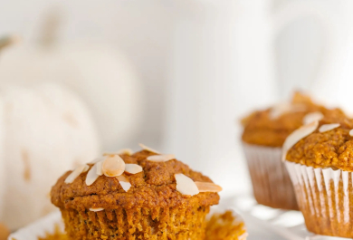 Kürbis Muffins - das beliebte Dessert der Kinder