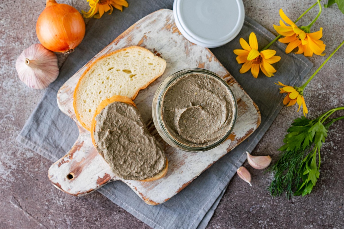 Appetizer mit püriertem Kürbis zubereiten