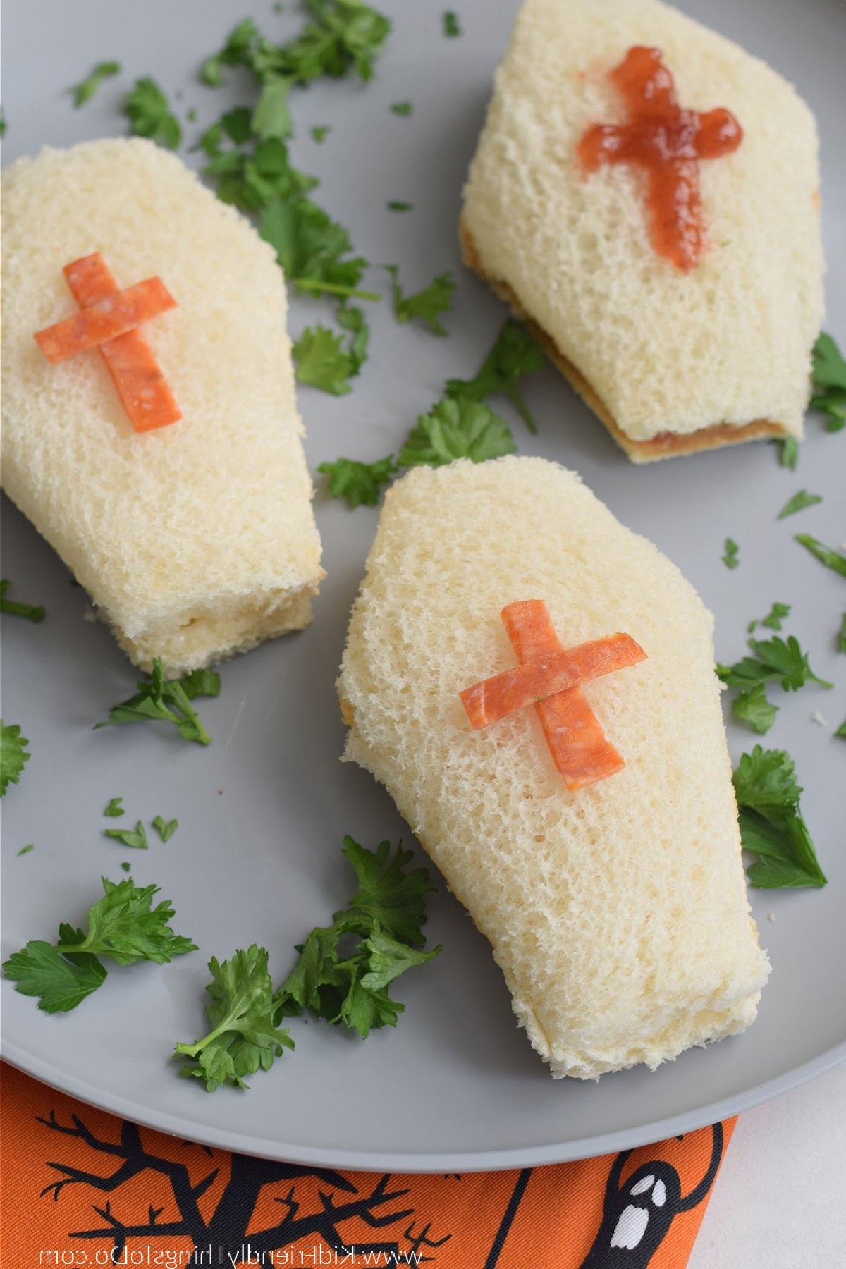 Halloween Särge - grauenerregendes Fingerfood