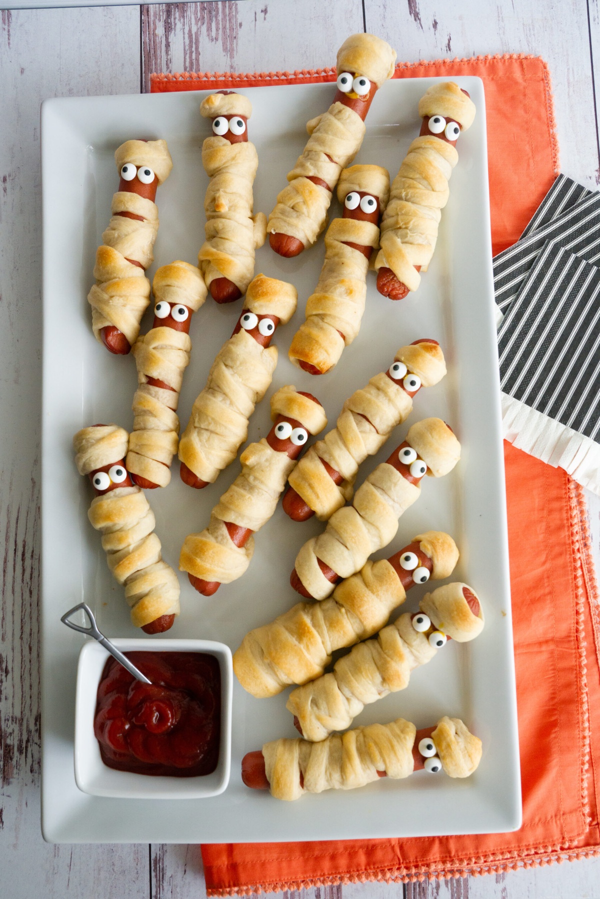 Dieses Halloween Fingerfood ist bei allen beliebt 