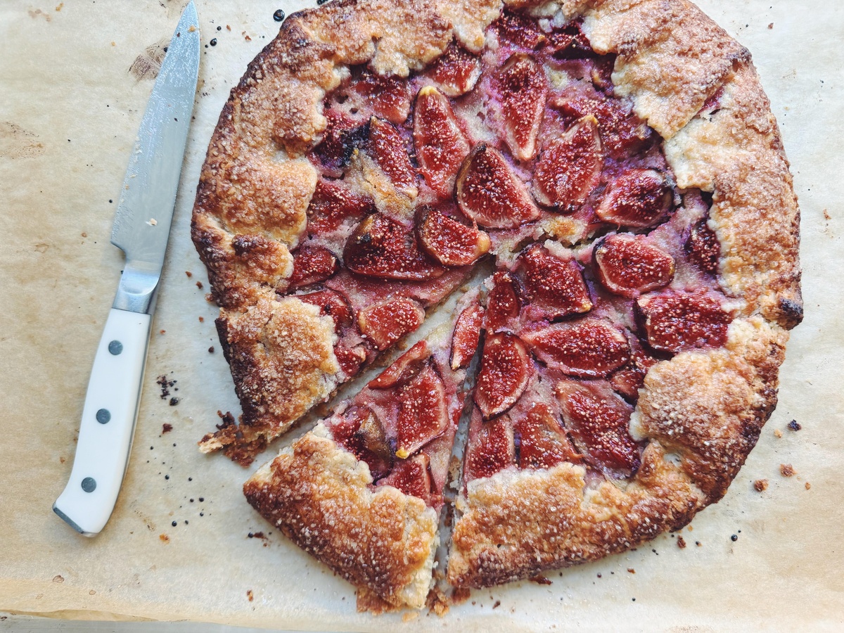 Feigen Tarte mit Blätterteig 