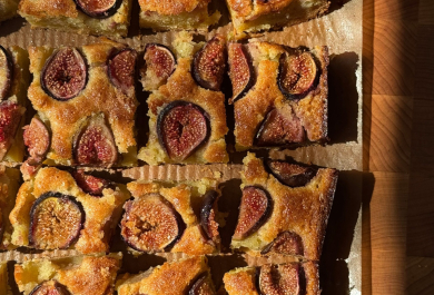 schnelle Tarte mit Feigen und Blätterteig 