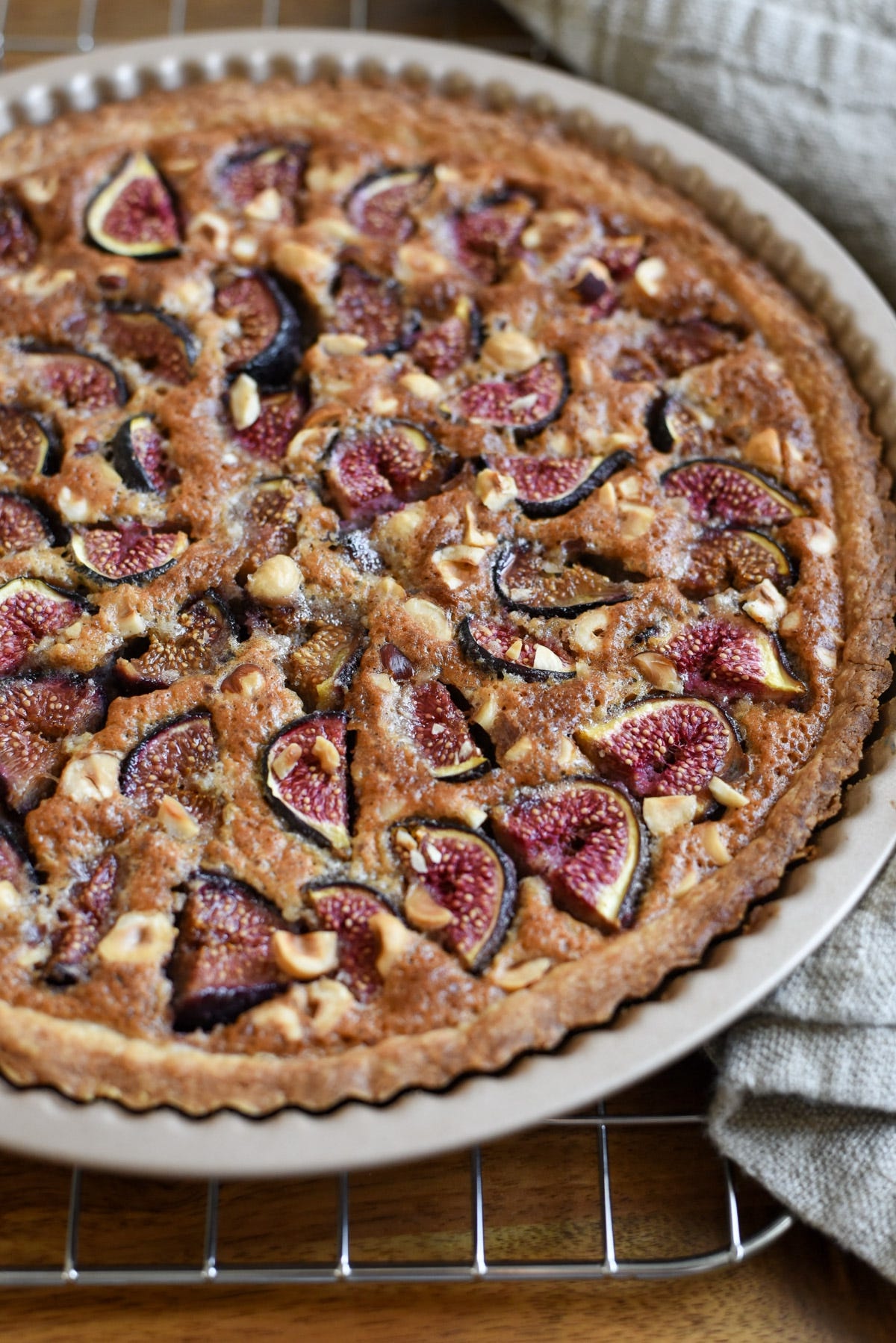 klassischer Feigenkuchen als Nachspeise