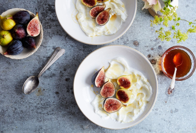 Feigen auf Eis - vorzügliche Desserts mit Feigen 