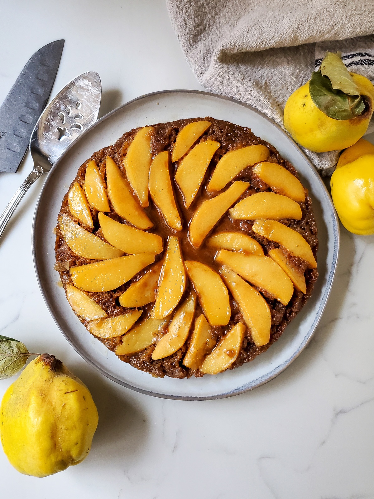 leckeres Dessert - Quittenkuchen backen 
