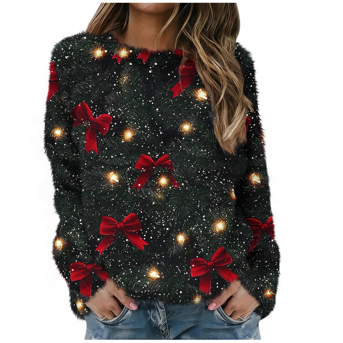 ein weicher warmer Pulli für das Weihnachtsfest