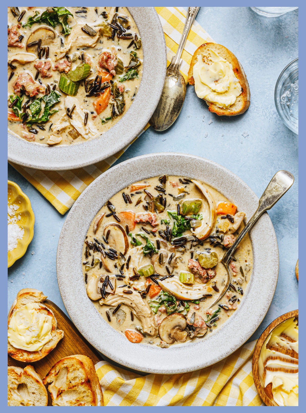 warme Pilzsuppe -die beliebteste warme Wintersuppe 