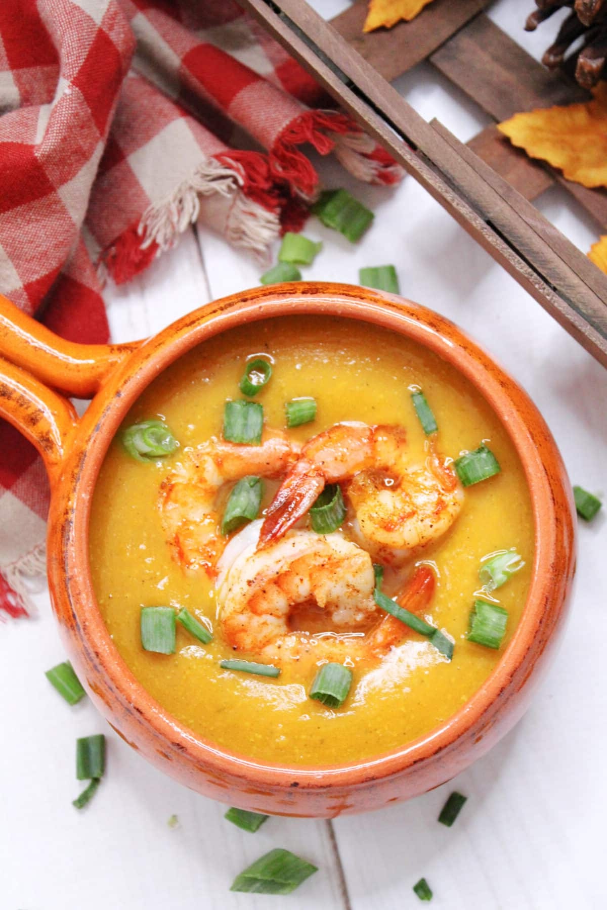 eine Schrimps-Suppe für feinen Geschmack 