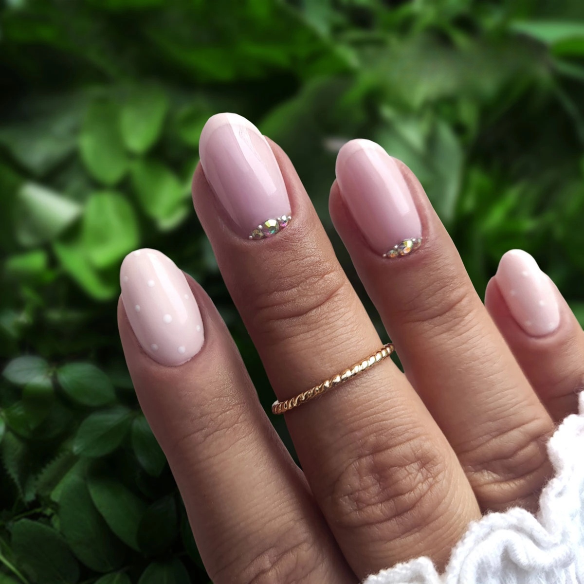 perfekte Pink Nails- festliche Maniküre